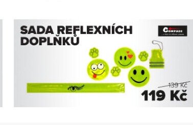 Sada reflexních doplňků