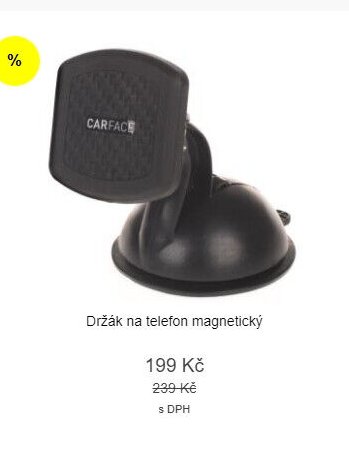 Držák na telefon magnetický