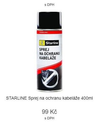 STARLINE Sprej na ochranu kabeláže 400ml