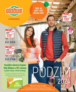 aktuální leták Globus 11.9.2024-7.10.2024
