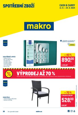 aktuální leták Makro 11.9.2024-24.9.2024