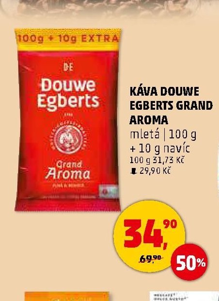 Káva Douwe Egberts Grand Aroma mletá - Penny Market aktualniletaky.eu