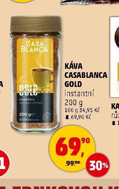 Káva Casablanca Gold instantní - Penny Market aktualniletaky.eu