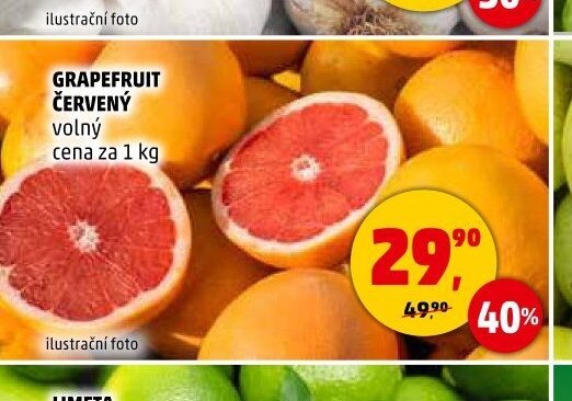 GRAPEFRUIT ČERVENÝ - Penny Market aktualniletaky.eu