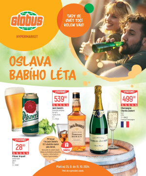 aktuální leták Globus 25.9.2024-15.10.2024