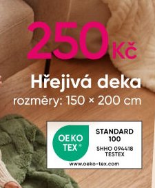 Hřejivá deka - PEPCO aktualniletaky.eu