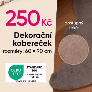 Dekorační kobereček - PEPCO aktualniletaky.eu