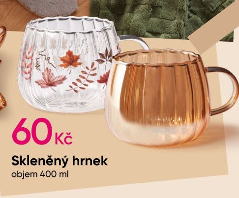 Skleněný hrnek - PEPCO aktualniletaky.eu