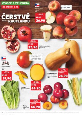 aktuální leták Kaufland 2.10.2024-8.10.2024