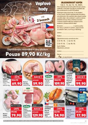 aktuální leták Kaufland 2.10.2024-8.10.2024