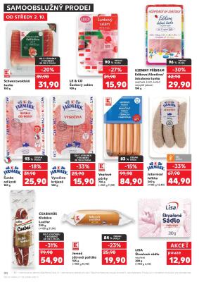 aktuální leták Kaufland 2.10.2024-8.10.2024