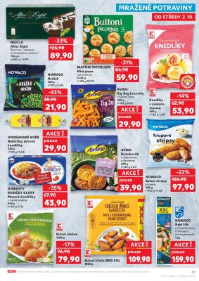 aktuální leták Kaufland 2.10.2024-8.10.2024