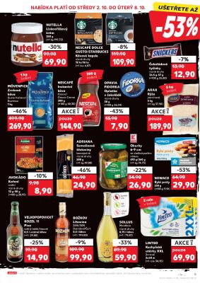 aktuální leták Kaufland 2.10.2024-8.10.2024