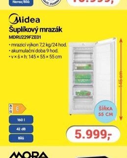 Midea Šuplíkový mrazák MDRU229FZE01 - Planeo aktualniletaky.eu