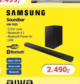 SAMSUNG Soundbar HW-T420 - Planeo aktualniletaky.eu