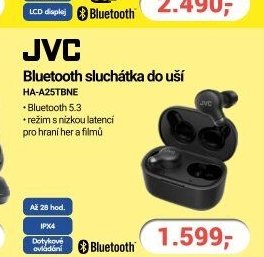 JVC Bluetooth sluchátka do uší HA-A25TBNE - Planeo aktualniletaky.eu