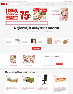 aktuální leták IDEA nábytek 1.10.2024-7.10.2024