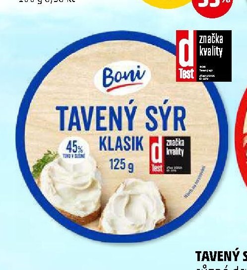 Tavený sýr Boni klasický - Penny Market aktualniletaky.eu