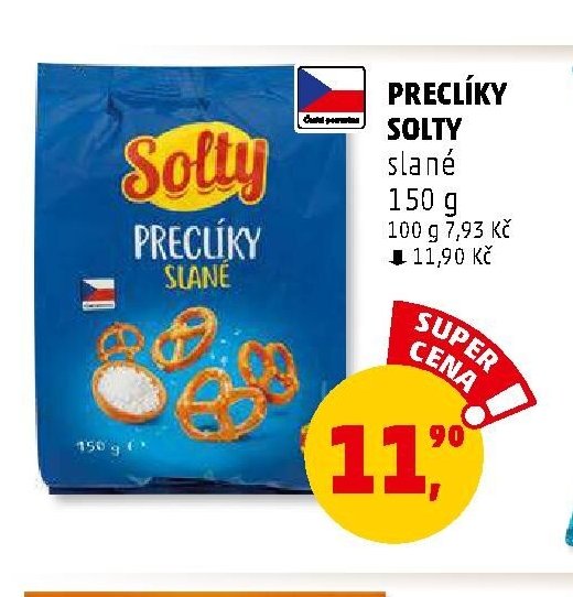 Preclíky Solty slané - Penny Market aktualniletaky.eu