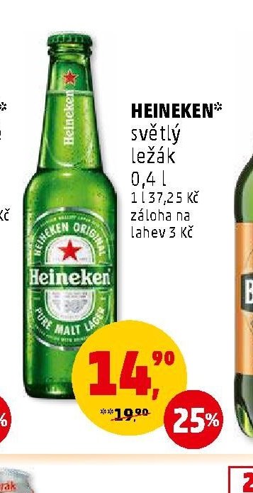 Heineken světlý ležák 0,4l - Penny Market aktualniletaky.eu