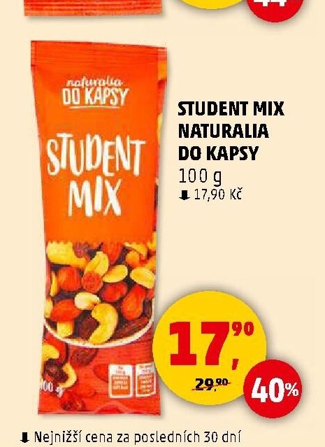 STUDENT MIX NATURALIA DO KAPSY 100 g - Penny Market aktualniletaky.eu