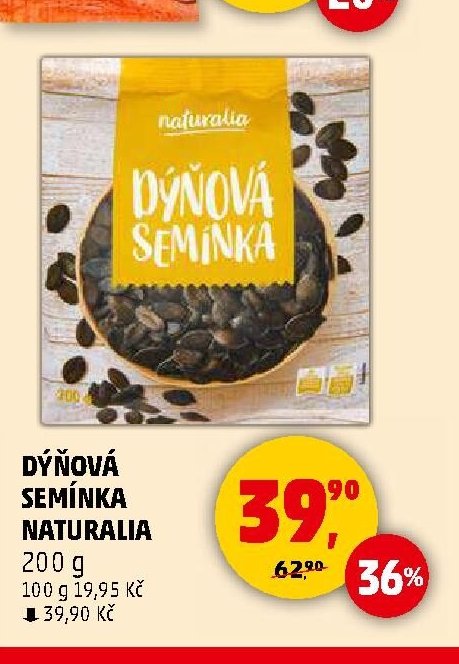 DÝŇOVÁ SEMÍNKA NATURALIA 200 g - Penny Market aktualniletaky.eu