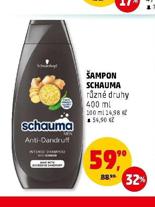 ŠAMPON SCHAUMA různé druhy 400 ml - Penny Market aktualniletaky.eu
