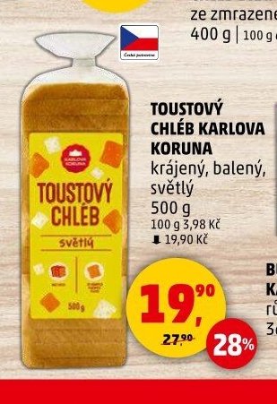 TOUSTOVÝ CHLÉB KARLOVA KORUNA - Penny Market aktualniletaky.eu