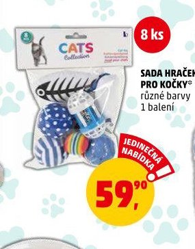 SADA HRAČEK PRO KOČKY - Penny Market aktualniletaky.eu