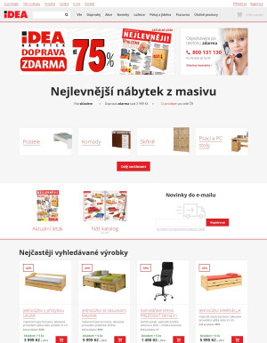 aktuální leták IDEA nábytek 8.10.2024-14.10.2024