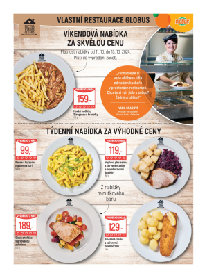 aktuální leták Globus 9.10.2024-15.10.2024