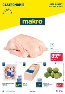 aktuální leták Makro 9.10.2024-22.10.2024