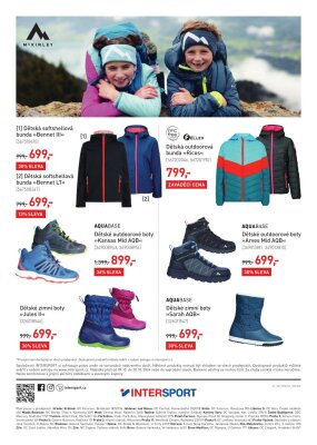 aktuální leták Intersport 9.10.2024-20.10.2024