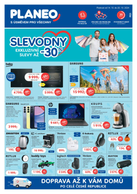 aktuální leták Planeo 14.10.2024-20.10.2024