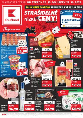 aktuální leták Kaufland 23.10.2024-29.10.2024