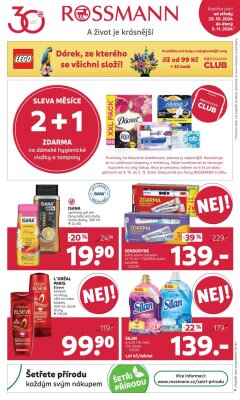 aktuální leták ROSSMANN drogerie 23.10.2024-5.11.2024