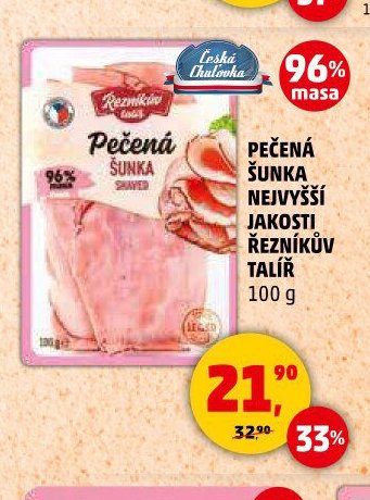 PEČENÁ ŠUNKA NEJVYŠŠÍ JAKOSTI ŘEZNÍKŮV TALÍŘ - Penny Market aktualniletaky.eu