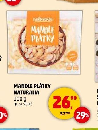 MANDLE PLÁTKY NATURALIA - Penny Market aktualniletaky.eu