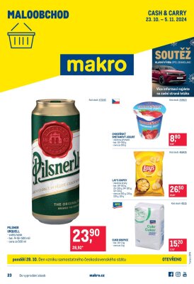 aktuální leták Makro 23.10.2024-5.11.2024