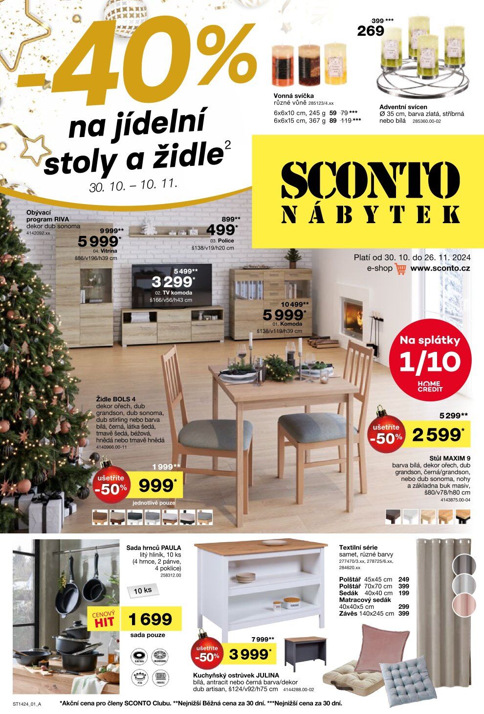 SCONTO Nábytek leták Sconto nábytek strana 1