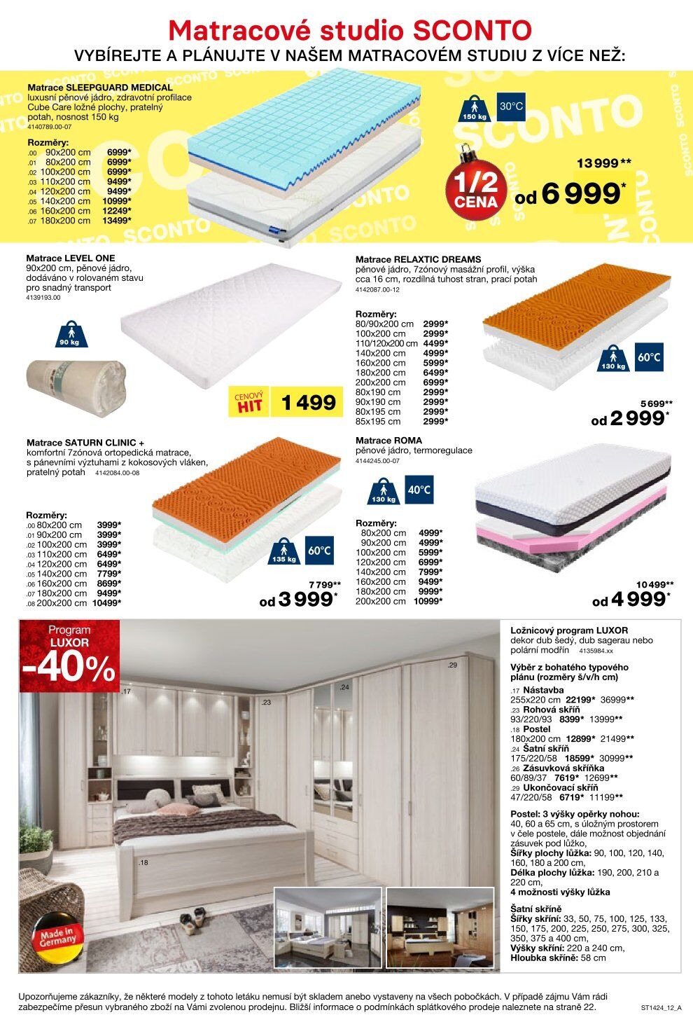 SCONTO Nábytek leták Sconto nábytek strana 12