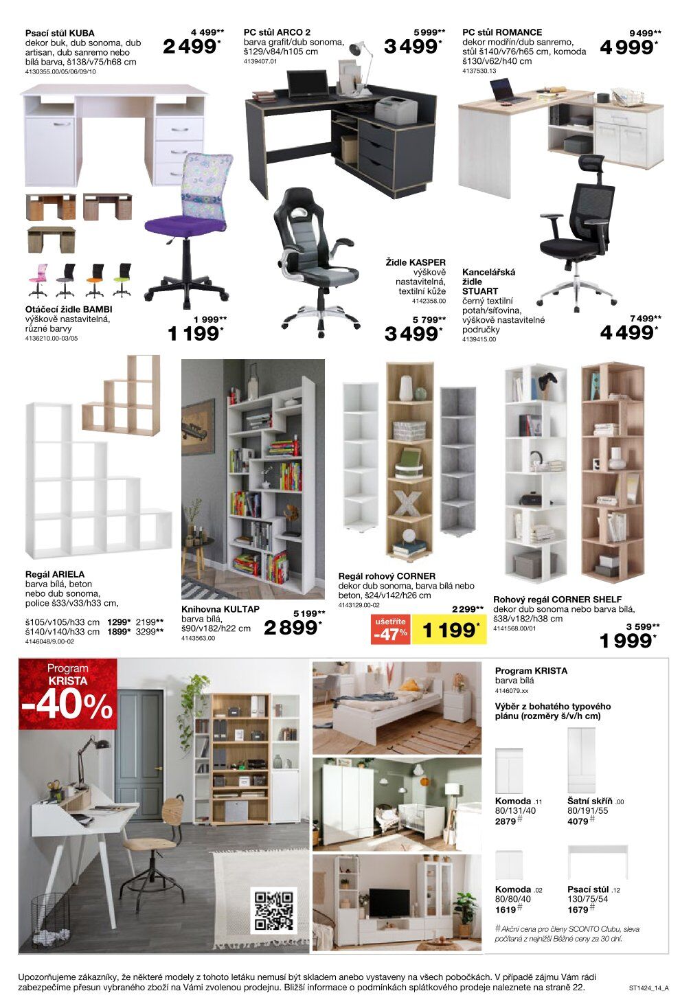 SCONTO Nábytek leták Sconto nábytek strana 14