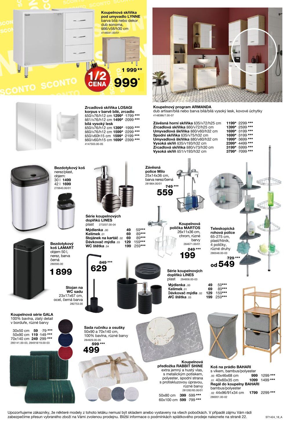 SCONTO Nábytek leták Sconto nábytek strana 18