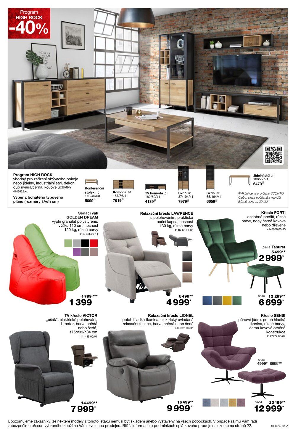 SCONTO Nábytek leták Sconto nábytek strana 8