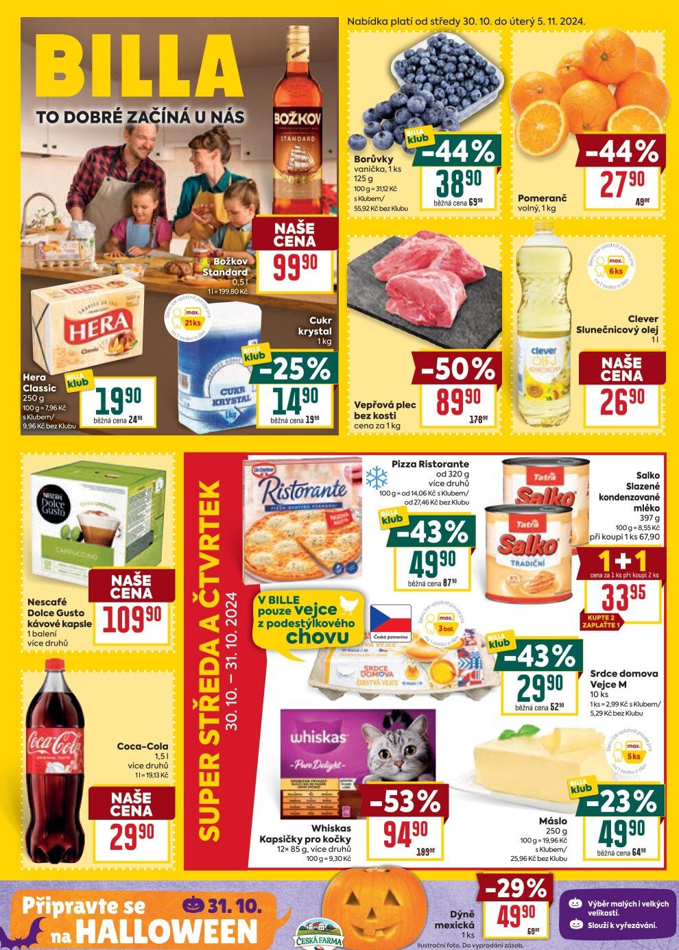 BILLA malý leták BILLA strana 1