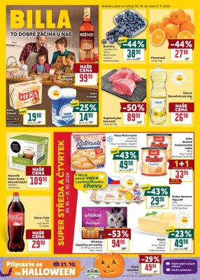 BILLA malý leták strana 1
