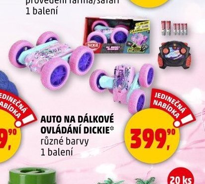 AUTO NA DÁLKOVÉ OVLÁDÁNÍ DICKIE* - Penny Market aktualniletaky.eu