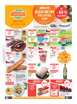aktuální leták Globus 6.11.2024-12.11.2024
