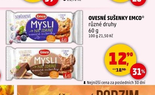 Ovesné sušenky Emco - Penny Market aktualniletaky.eu