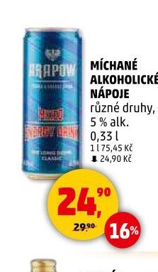 MÍCHANÉ ALKOHOLICKÉ NÁPOJE ARAPOW - Penny Market aktualniletaky.eu